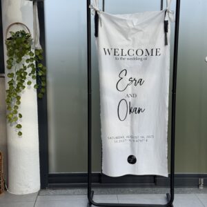 Canvas Sign – Baumwolle Naturlook